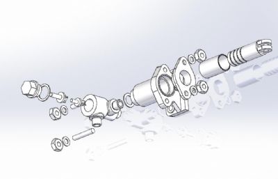 两款柱塞泵solidworks模型