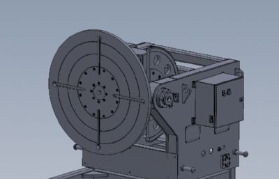 1吨变位机solidworks模型