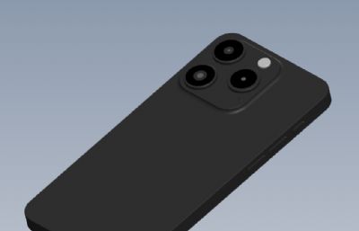 iPhone15Pro苹果手机solidworks模型