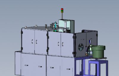 保护器焊接机solidworks模型