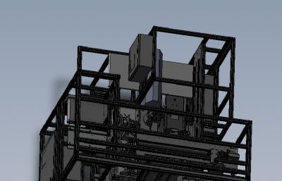 拆垛机solidworks模型