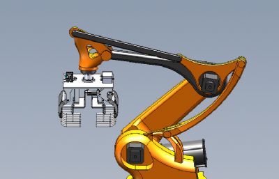 自由码垛工业机器人solidworks模型