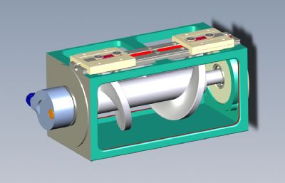 CAM自适应控制盒solidworks模型