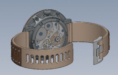 手工打造机械表,手表 solidworks模型