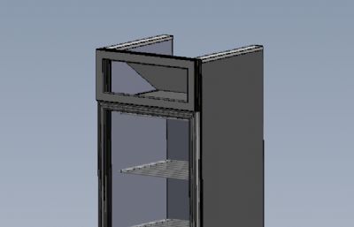 保鲜保温柜,冰柜solidworks模型