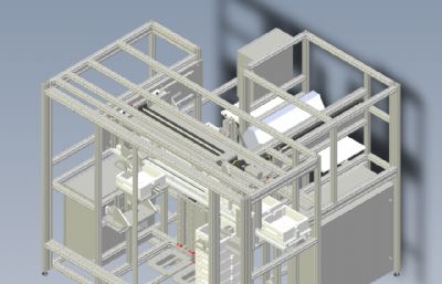 拆垛机solidworks模型