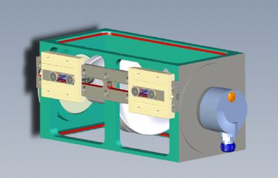 CAM自适应控制盒solidworks模型