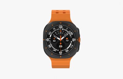 SAMSUNG galaxy watch urtra全颜色智能手表C4D模型