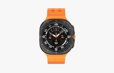 SAMSUNG galaxy watch urtra全颜色智能手表C4D模型