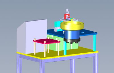 电阻片检测机solidworks模型