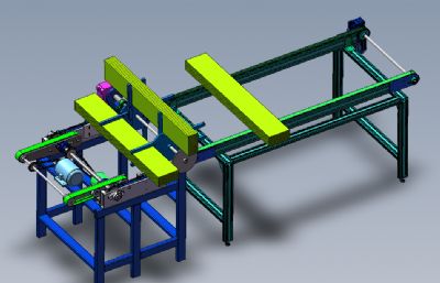 地板拆剁机solidworks模型