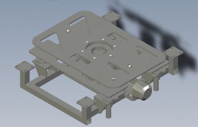 顶升机构solidworks模型