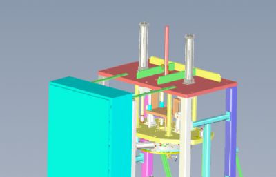 电机定子装配机solidworks模型