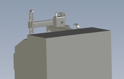 车床送料机械手solidworks模型