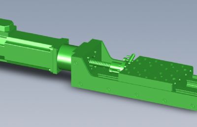 电梯用面板平面加工专用铣床prt模型