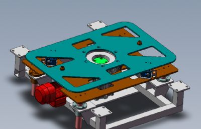 顶升机构solidworks模型