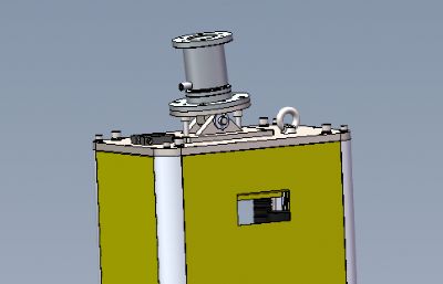 2轴气势支架螺栓拧紧机solidworks模型