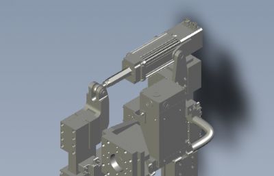 大型底盘焊钳solidworks模型