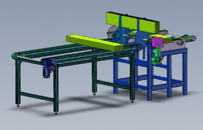 地板拆剁机solidworks模型