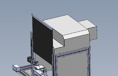 非标贴印机solidworks模型