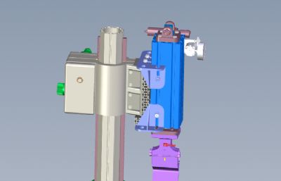 多功能折弯剪板机solidworks模型