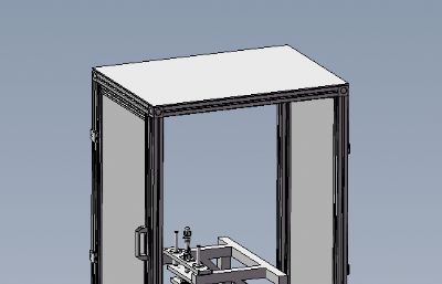 飞轮圆跳动测试设备solidworks模型