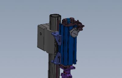 多功能折弯剪板机solidworks模型