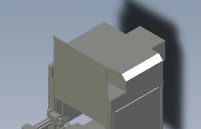 非标贴印机solidworks模型