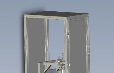 飞轮圆跳动测试设备solidworks模型