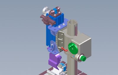 多功能折弯剪板机solidworks模型