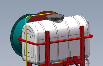 风送式农药喷雾机solidworks模型