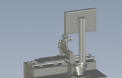 高速LED元件摆放机solidworks模型