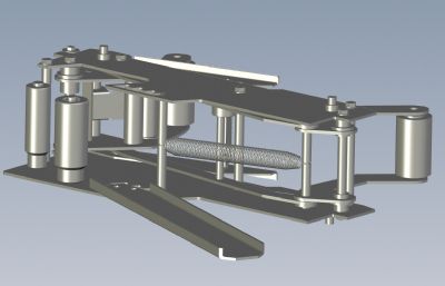 封箱机机芯solidworks模型