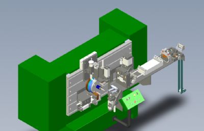 复卷机solidworks模型