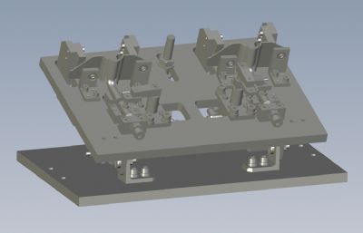 焊接夹具stp模型