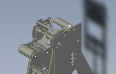 封箱机机芯solidworks模型