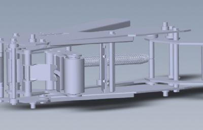 封箱机机芯solidworks模型