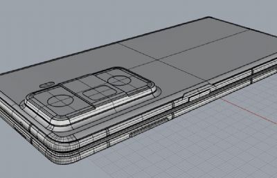 荣耀Magic Vs3手机3D模型