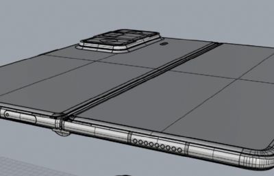 荣耀Magic Vs3手机3D模型