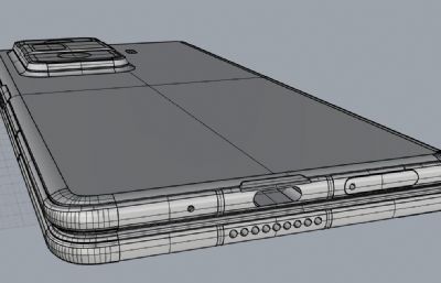 荣耀Magic Vs3手机3D模型