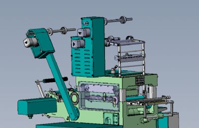 FX320印刷机solidworks模型