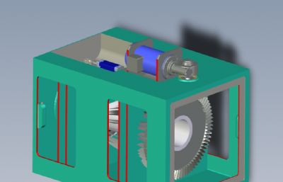 夹紧和自动转位单元solidworks模型