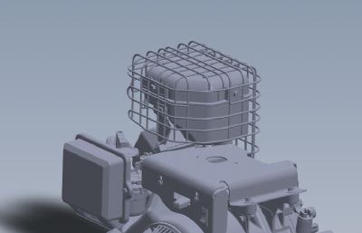 SAE发动机solidworks模型