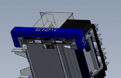 FRC 5124号机器人车solidworks模型