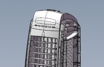 ES800智能冷风机solidworks模型