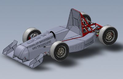 卡丁赛车,卡丁车solidworks模型