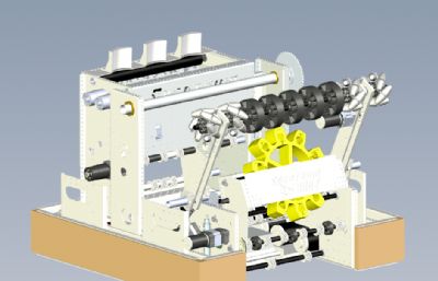 FRC 3847号机器人车step模型