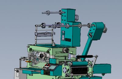 FX320印刷机solidworks模型