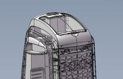 ES800智能冷风机solidworks模型