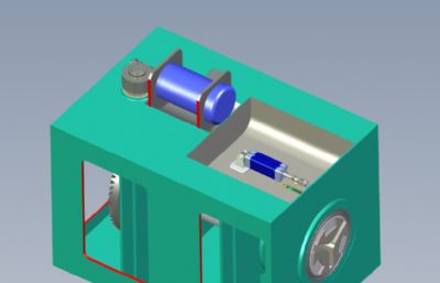 夹紧和自动转位单元solidworks模型